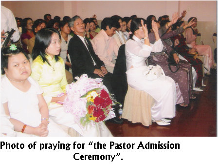 Pastor Ordination cermony