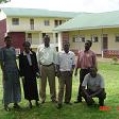 Students in fron of the Bible College